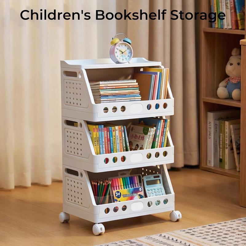 2-5 Tier Stackable RollingCart