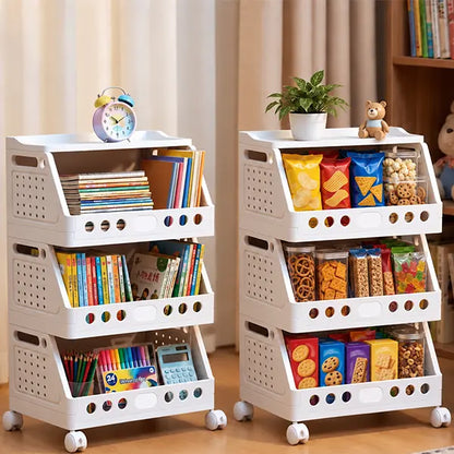 2-5 Tier Stackable RollingCart